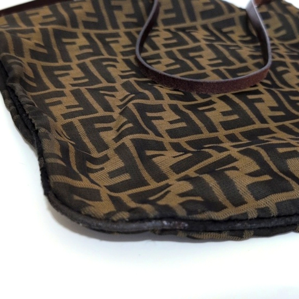 FENDI Zucca Canvas Shoulder Bag - Picture 6 of 15